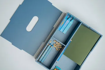 Kiddo Tool Box Aufbewahrungsbox - Blau - Nofred