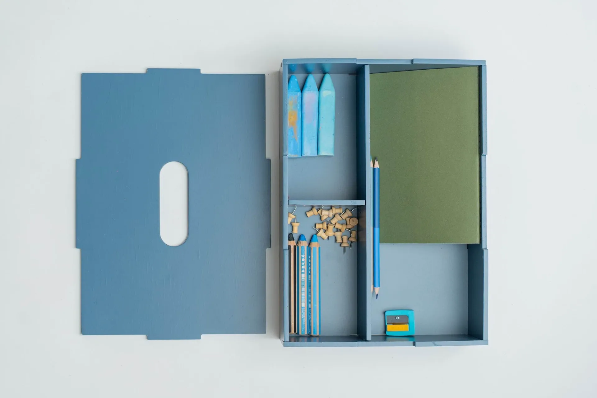 Kiddo Tool Box Aufbewahrungsbox, Blau Nofred