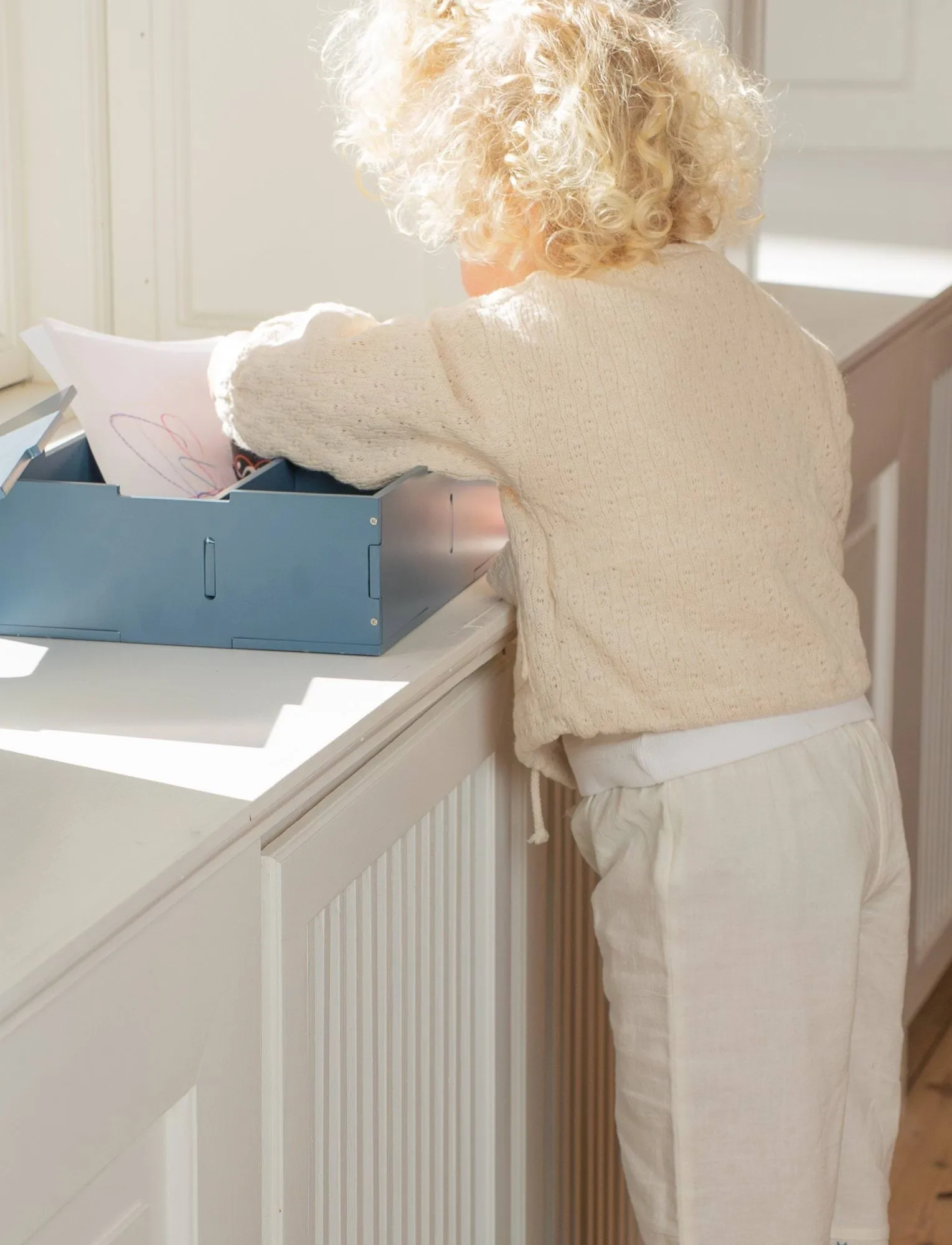Kiddo Tool Box Aufbewahrungsbox, Blau Nofred