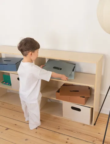 Kiddo Tool Box Aufbewahrungsbox - Olivgrün - Nofred