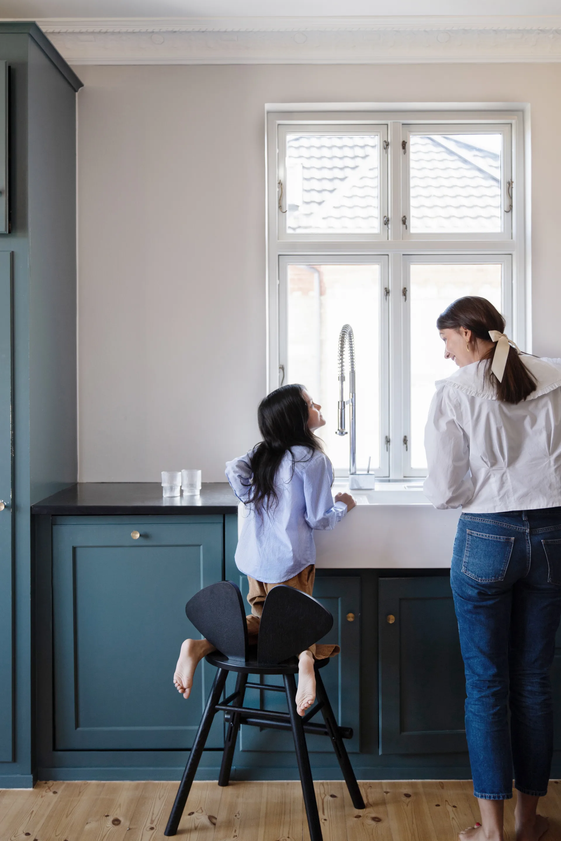 Mouse Chair Junior Stuhl, Schwarz Nofred