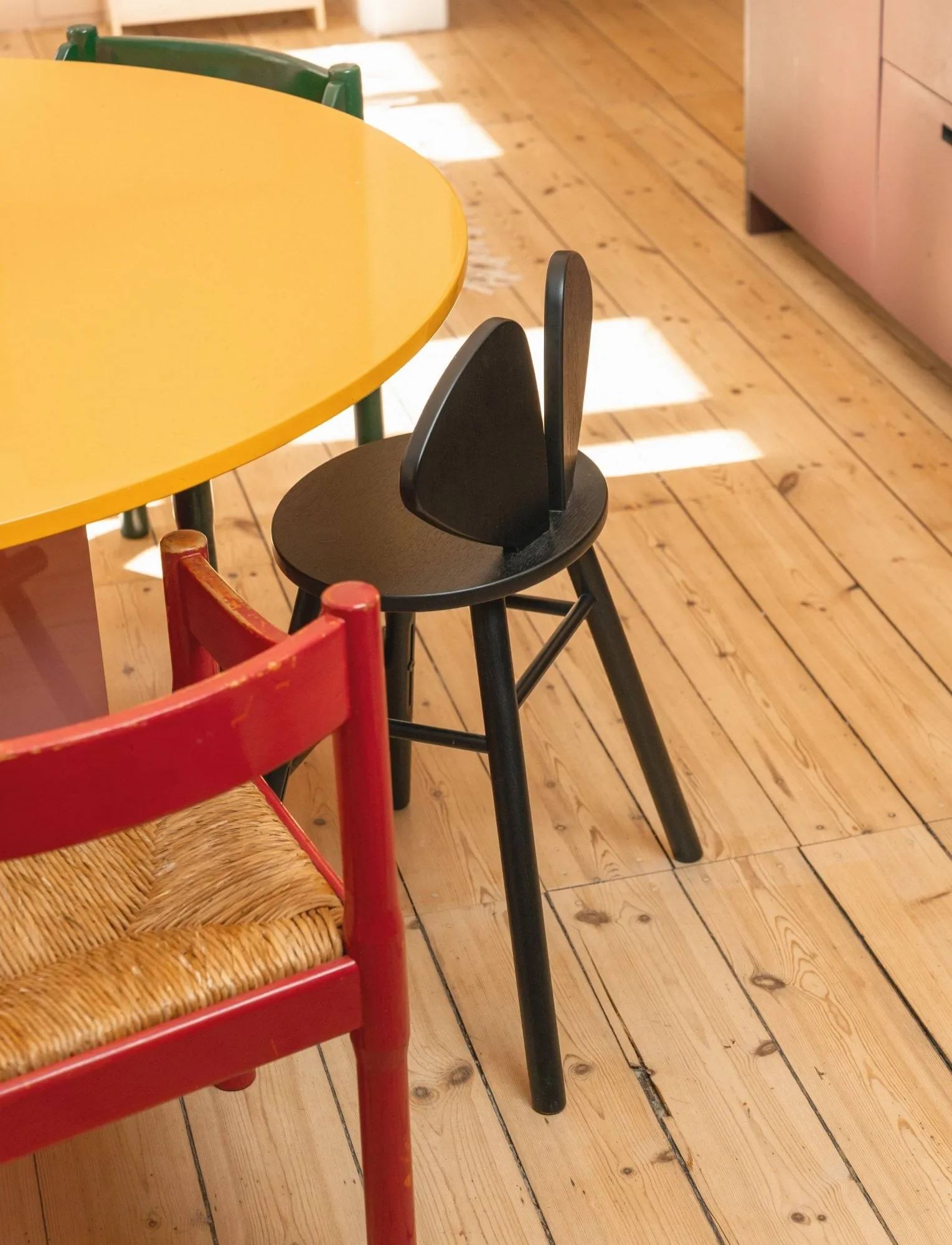 Mouse Chair Junior Stuhl, Schwarz Nofred