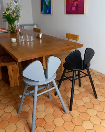 Mouse Chair Junior Stuhl - Schwarz - Nofred