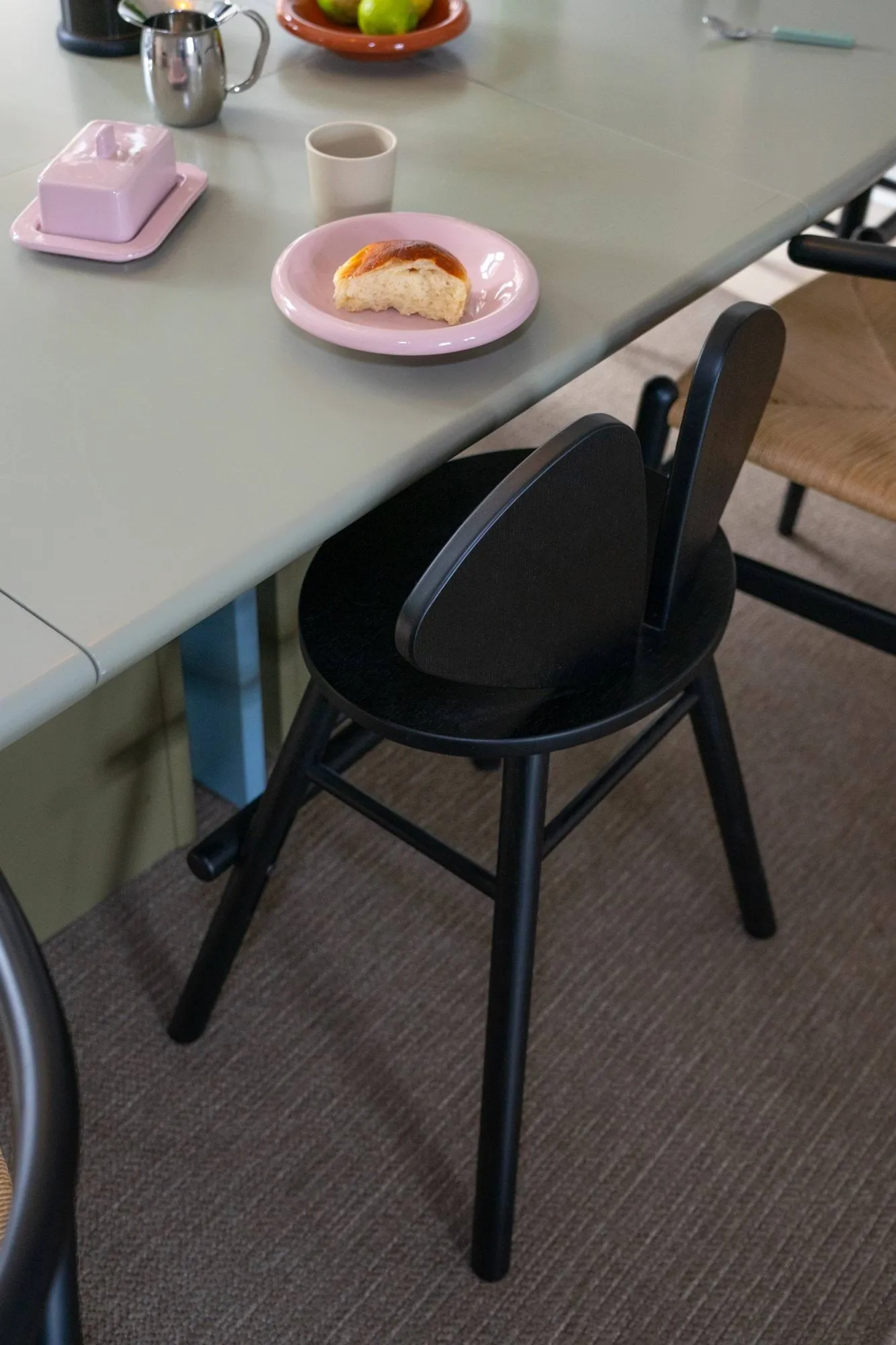 Mouse Chair Junior Stuhl, Schwarz Nofred