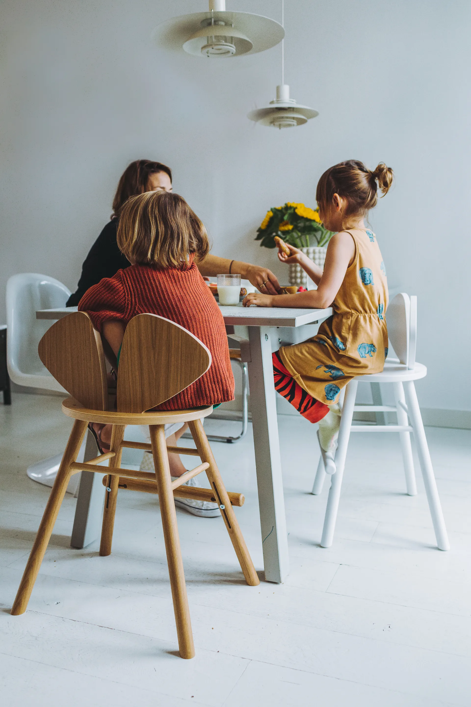 Mouse Chair Junior Stuhl, Weiß Nofred