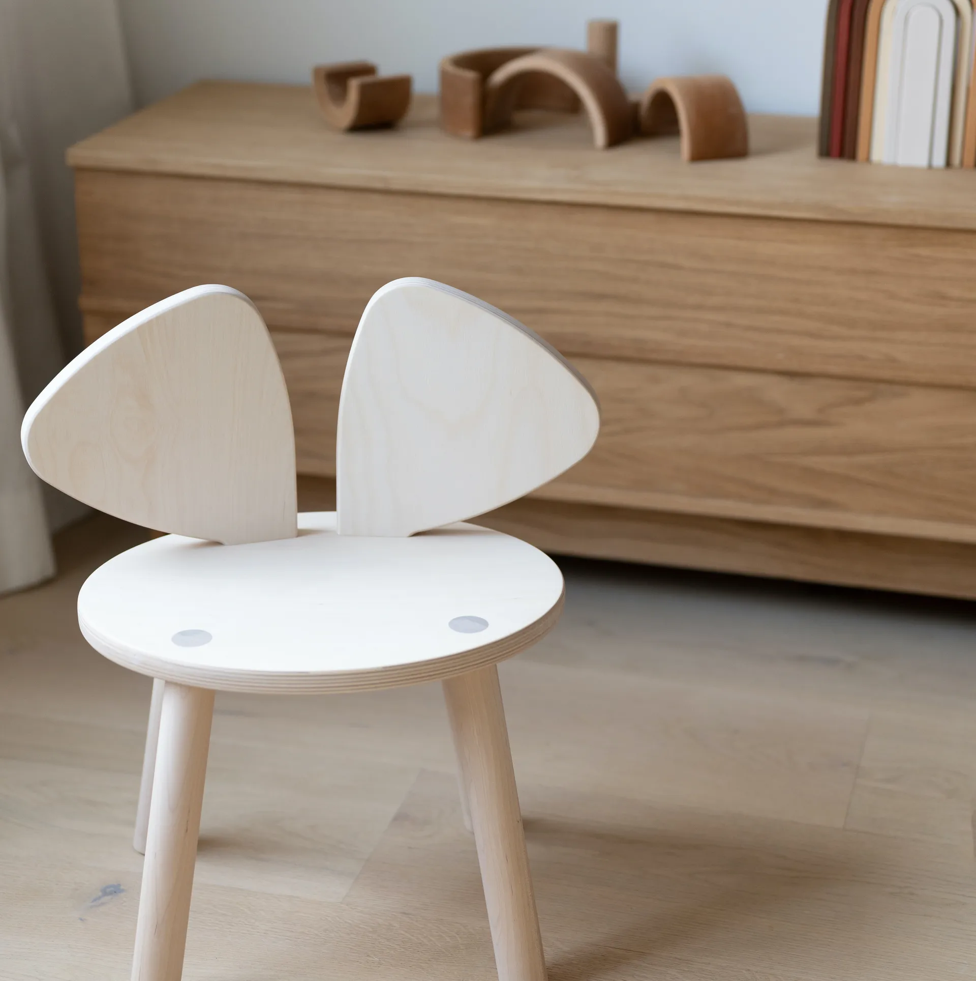 Mouse Chair Kinderstuhl, Birke Nofred