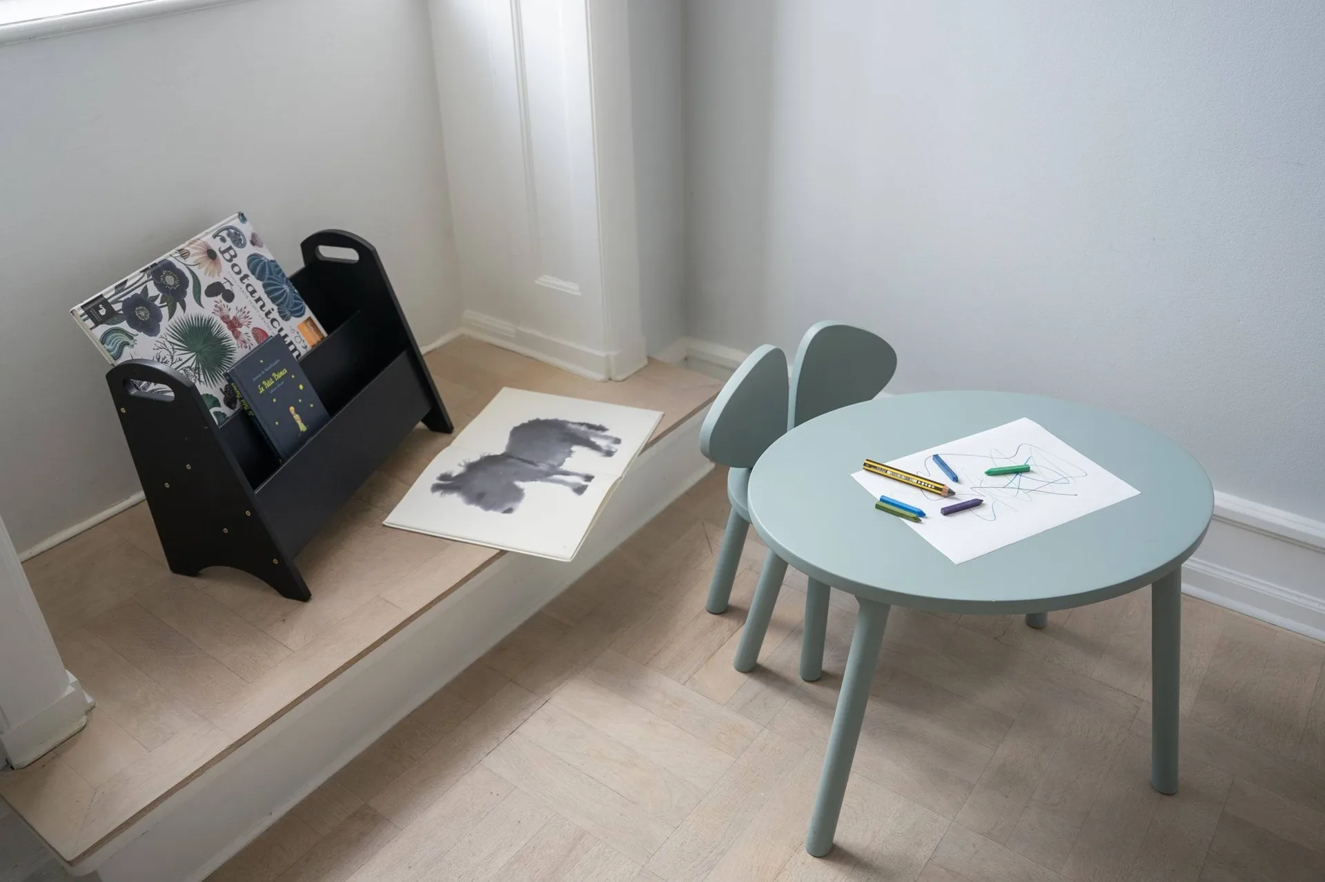 Mouse Chair Kinderstuhl, Olive green Nofred