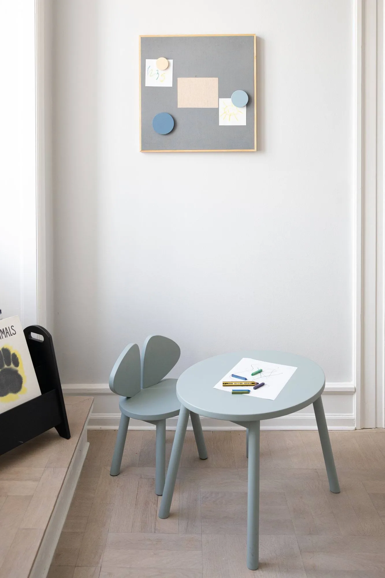Mouse Chair Kinderstuhl, Olive green Nofred