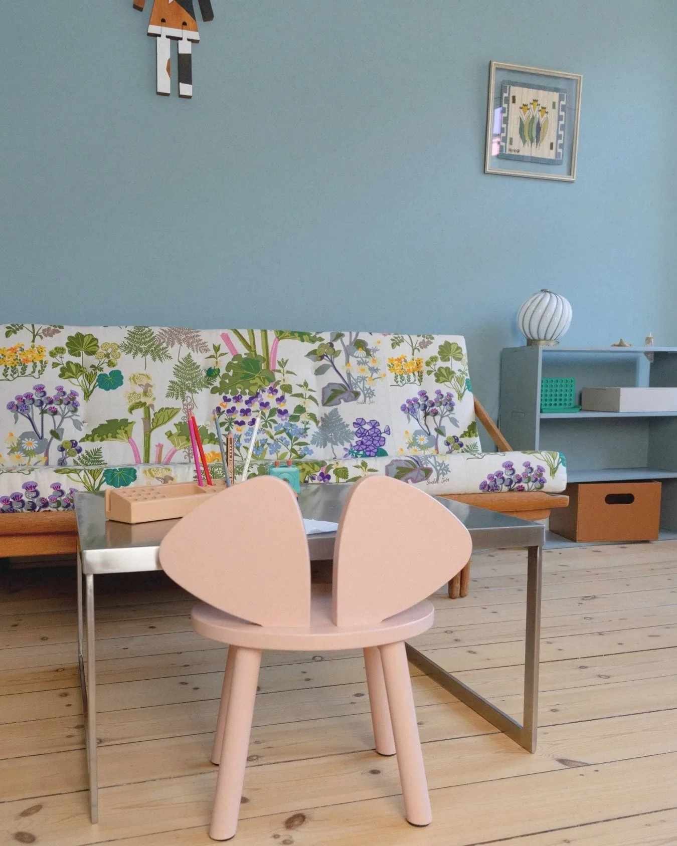 Mouse Chair Kinderstuhl, Rosa Nofred