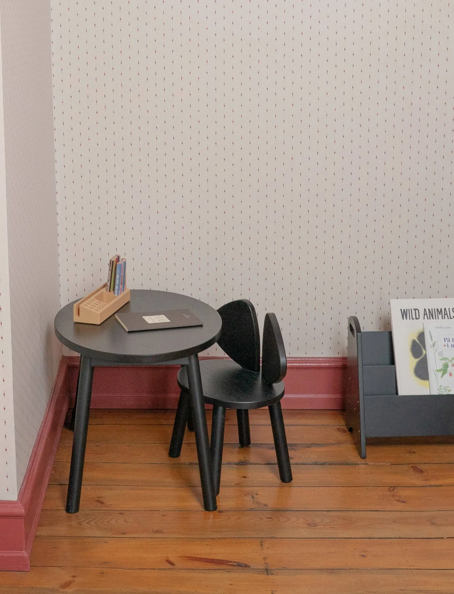 Mouse Chair Kinderstuhl, Schwarz Nofred