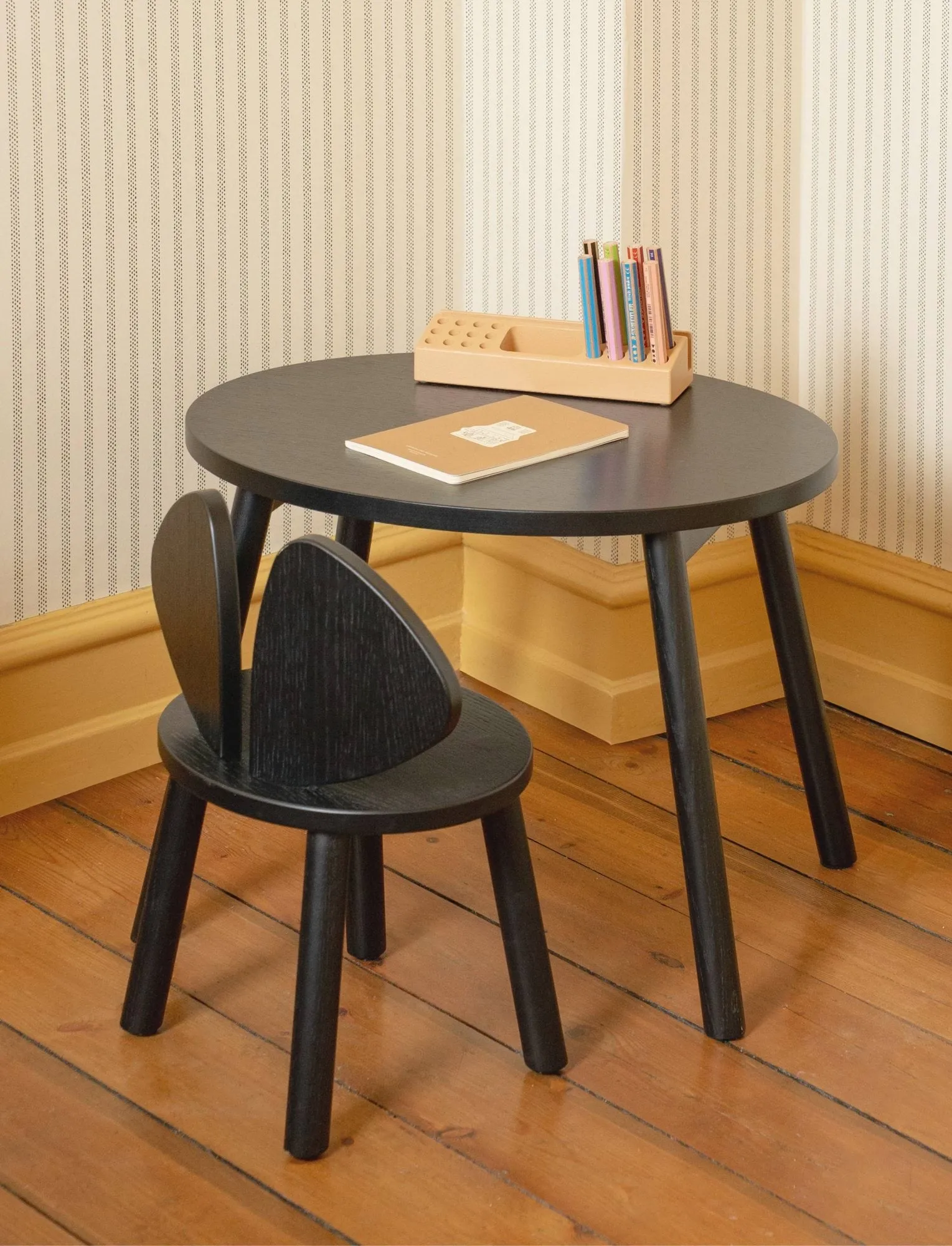 Mouse Chair Kinderstuhl, Schwarz Nofred