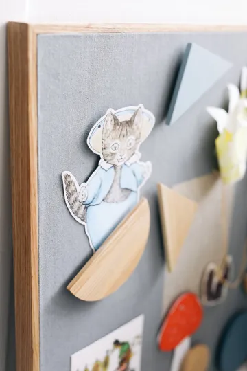 Noticeboard Pinnwand+ 3 Magnete - Blau - Nofred