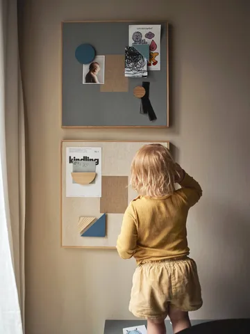 Noticeboard Pinnwand+ 3 Magnete - Blau - Nofred