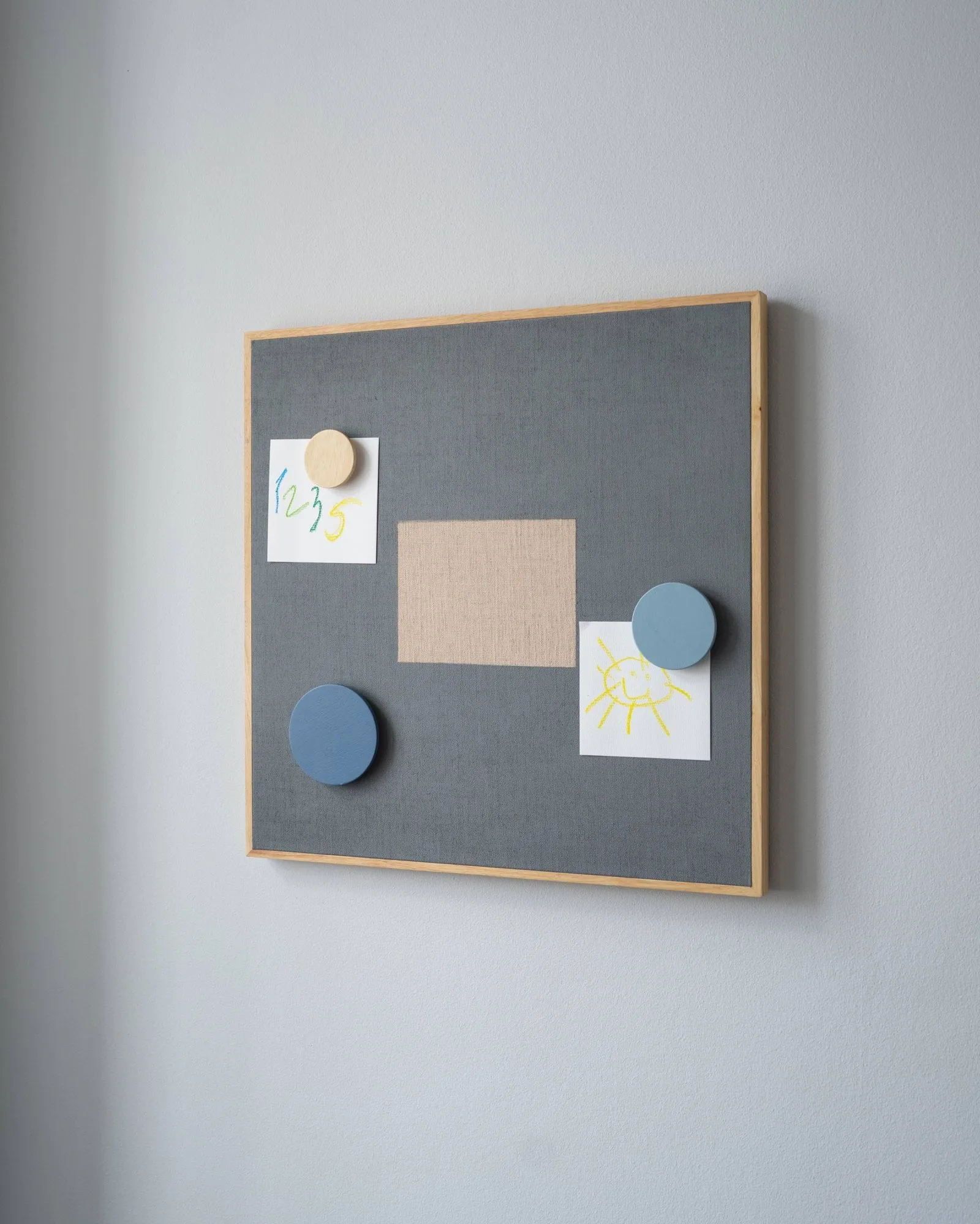 Noticeboard Pinnwand+ 3 Magnete, Blau Nofred