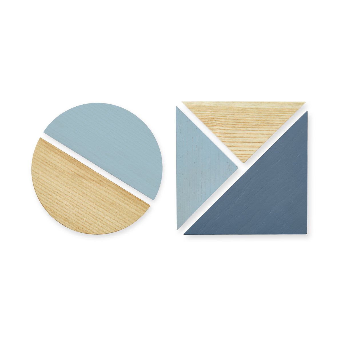Nofred Pin Magnets Magnetset 5 Teile Blau