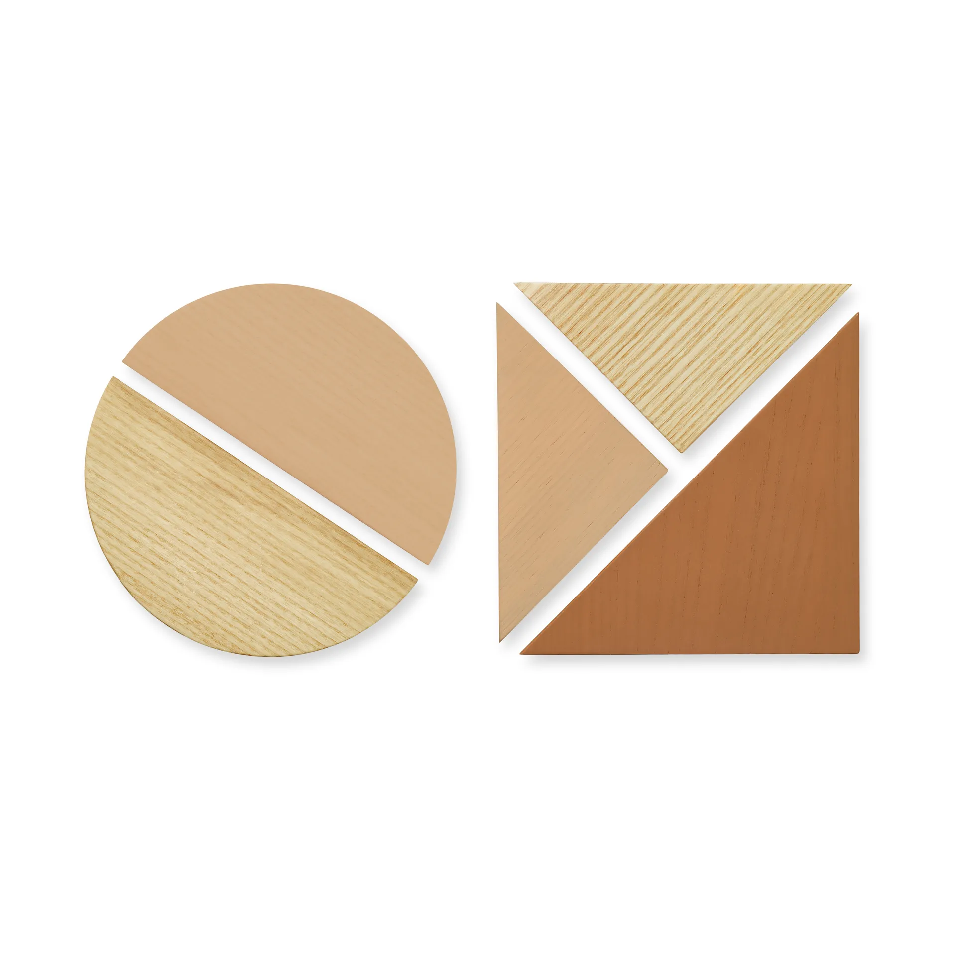 Pin Magnets Magnetset 5 Teile, Sand Nofred