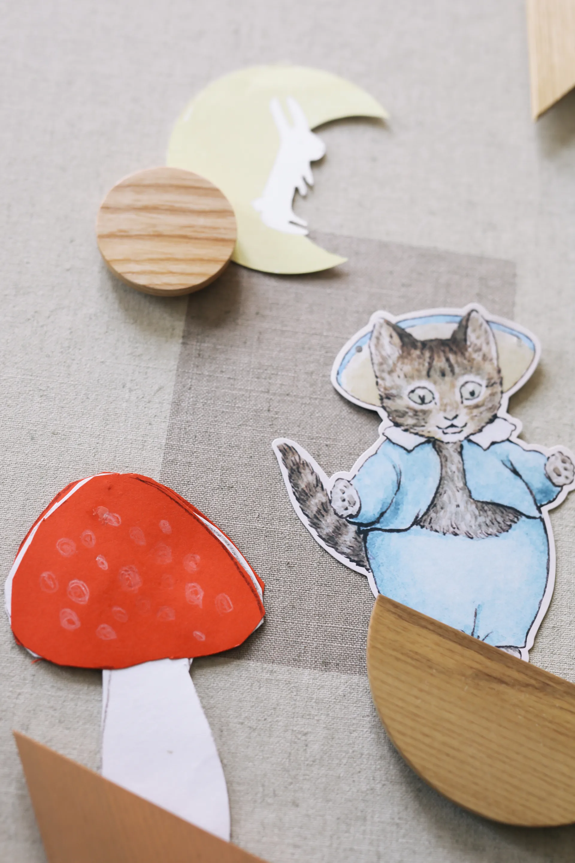 Pin Magnets Magnetset 5 Teile, Sand Nofred