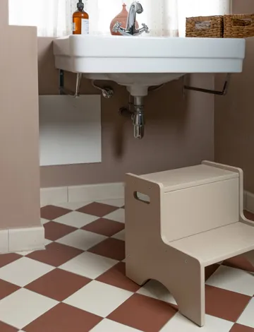 Step Up Kinderhocker - Beige - Nofred