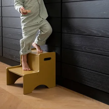 Step Up Kinderhocker - Curry - Nofred