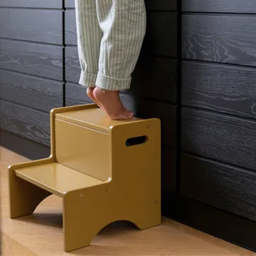 Step Up Kinderhocker - Curry - Nofred