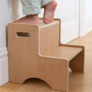 Step Up Kinderhocker - Eiche - Nofred
