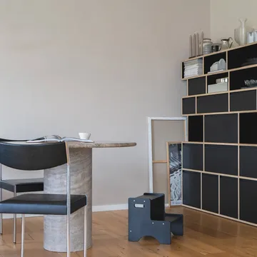 Step Up Kinderhocker - Schwarz - Nofred