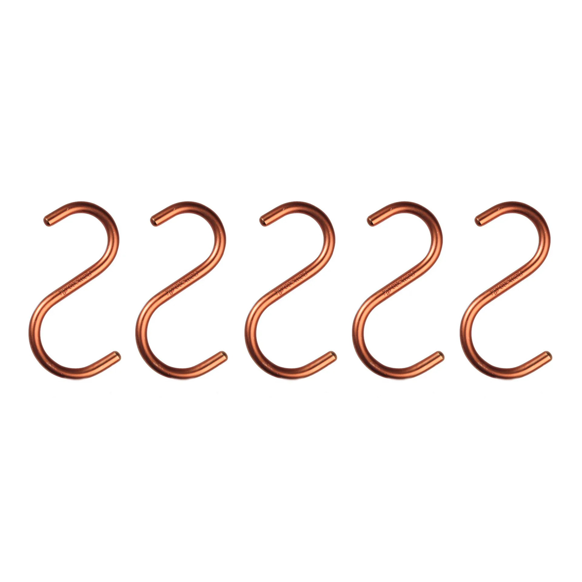 S-Hook Haken 5er Pack, Kupfer Nomess Copenhagen