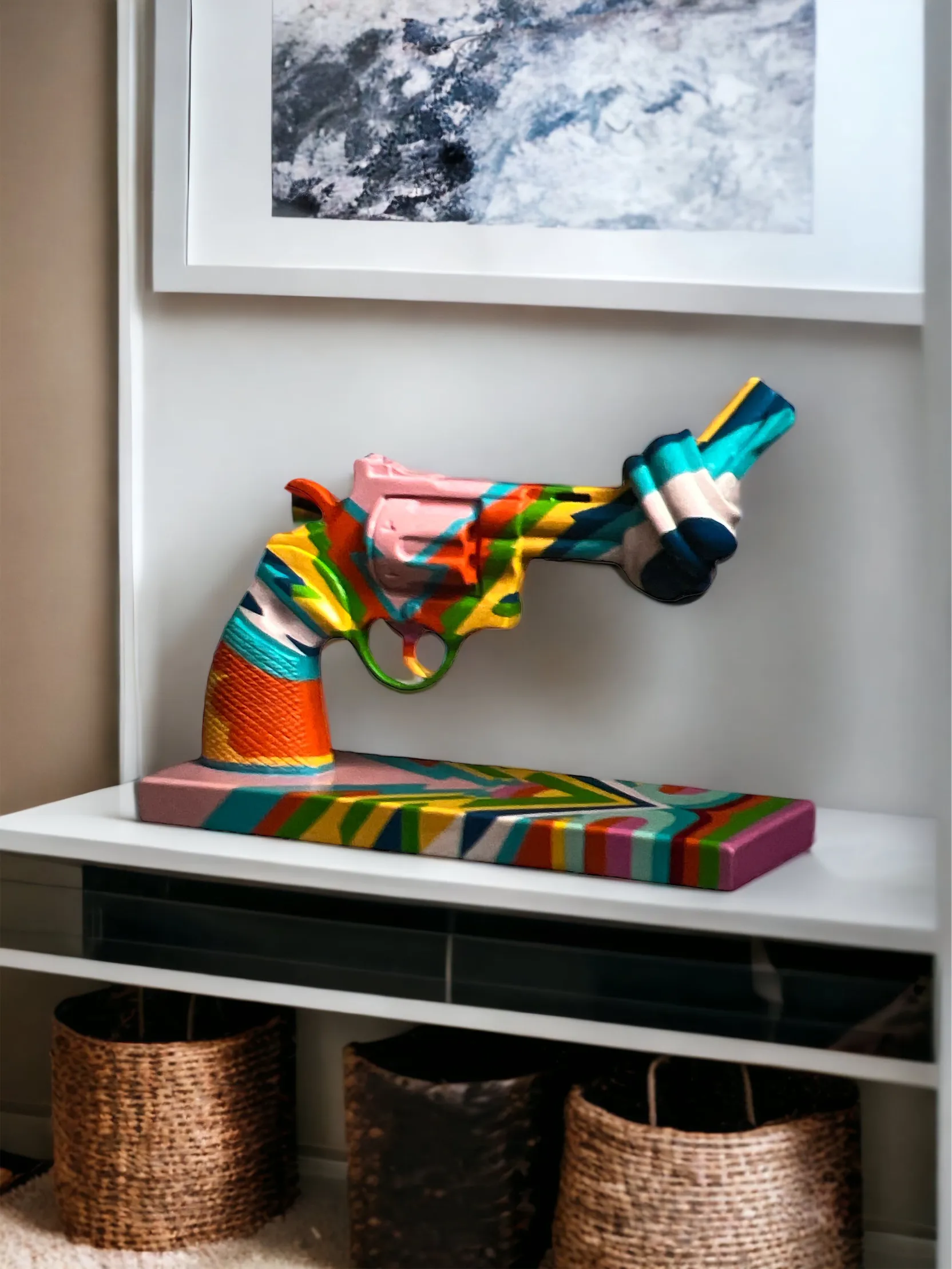 Music for Peace Dekoration 30 cm, Multi Non Violence