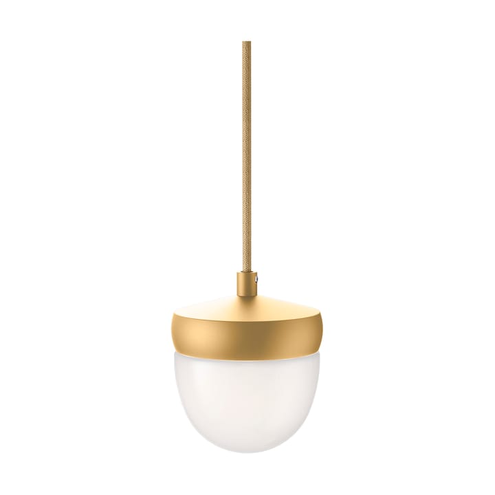 Pan Pendelleuchte gefrostet 10 cm - Beige-Hellbeige - Noon