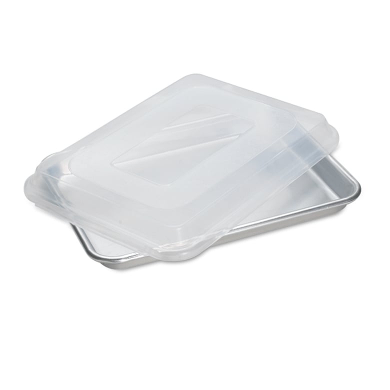 Nordic Ware Brownie-Backform mit Deckel Aluminium