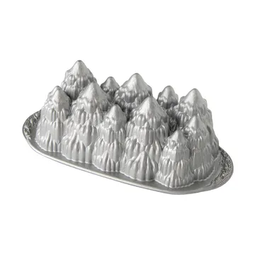 Nordic Ware Alpine forest Backform - Silber - Nordic Ware