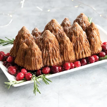 Nordic Ware Alpine forest Backform - Silber - Nordic Ware