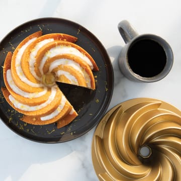 Nordic Ware heritage bundt Backform gold - 1,4 L - Nordic Ware