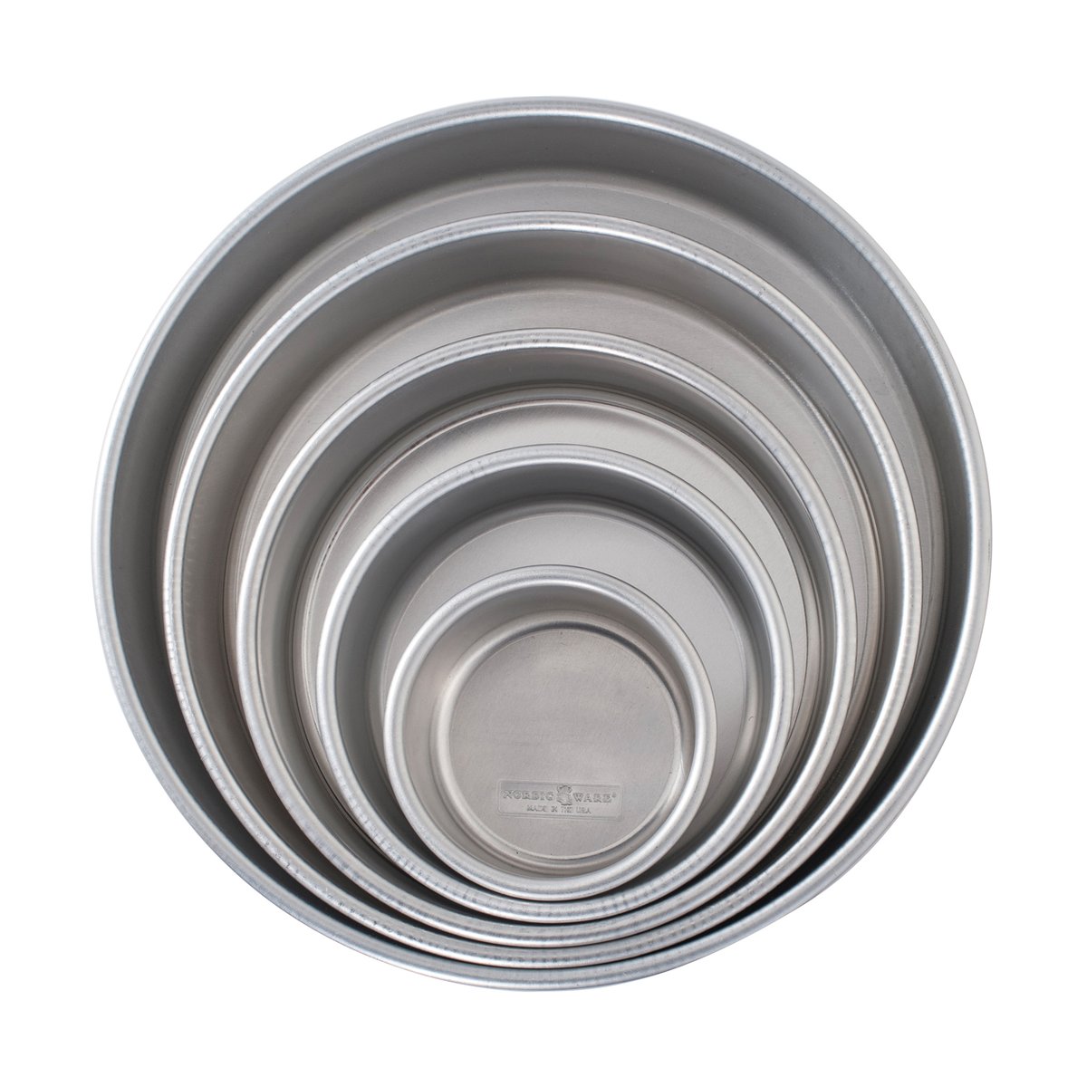 Nordic Ware Nordic Ware Naturals Hochzeitstorte Backform 5 Teile Aluminium
