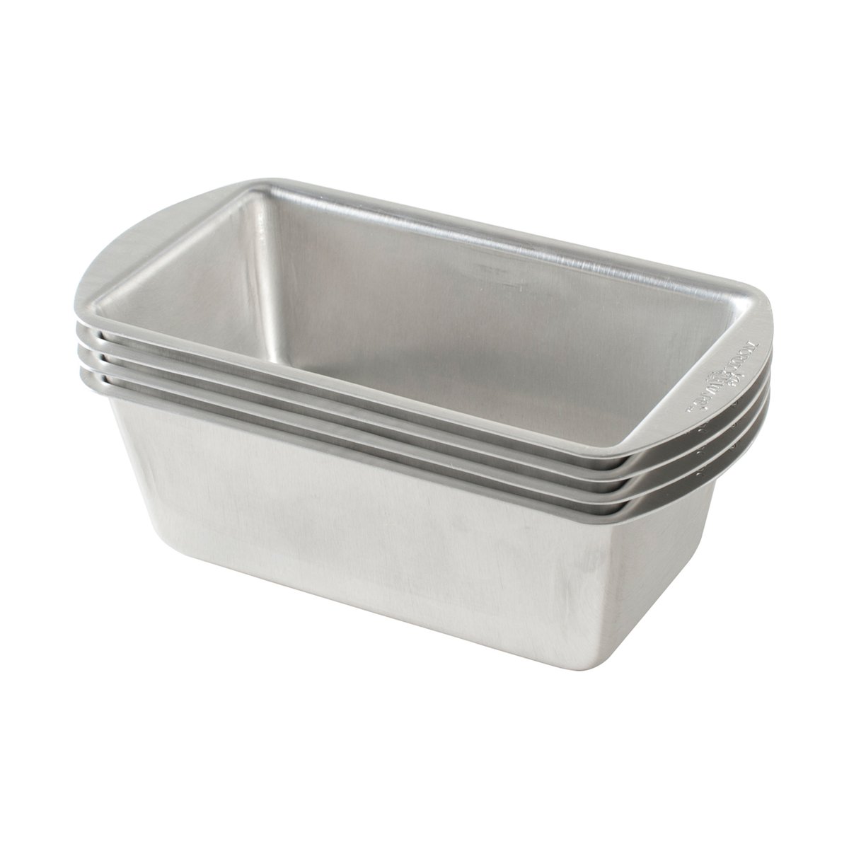 Nordic Ware Nordic Ware Naturals Mini Loaf Brotform 4er Pack Aluminium