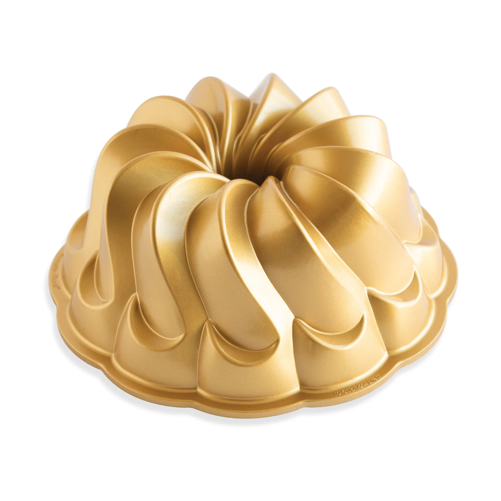 Nordic Ware pirouette-Bundt-Backform 2,4 l, Gold Nordic Ware