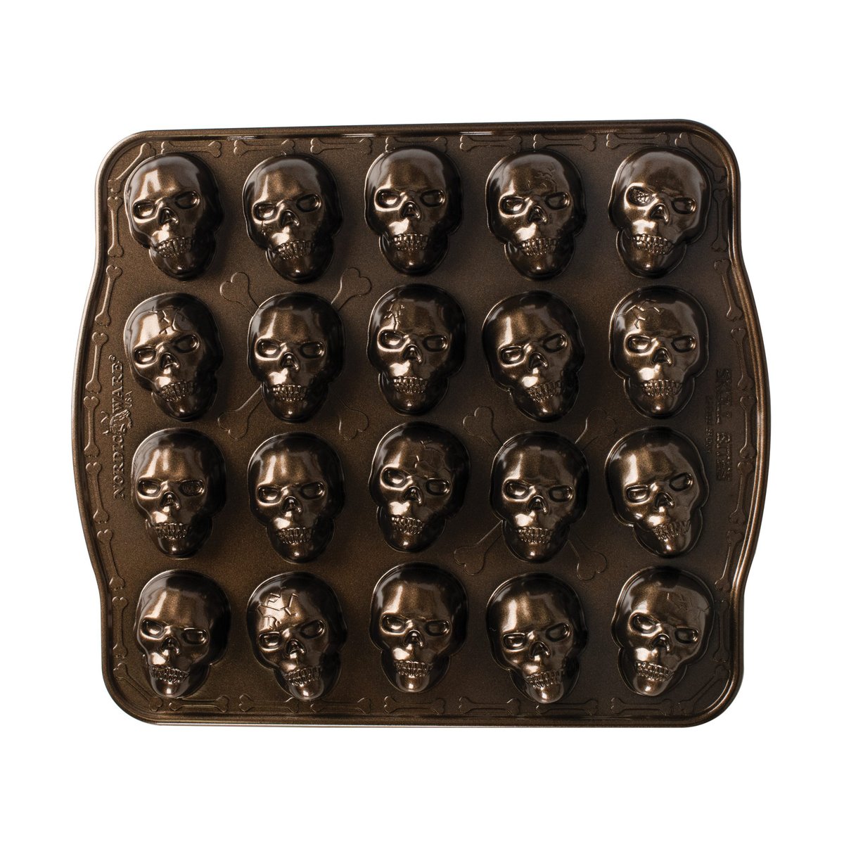 Nordic Ware Nordic Ware Skull Bites Backform Bronze