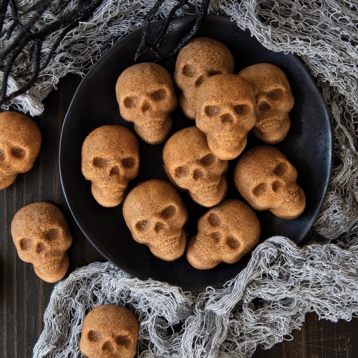 Nordic Ware Skull Bites Backform, Bronze Nordic Ware