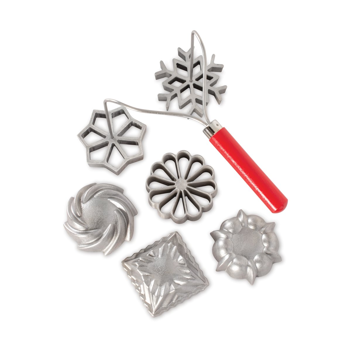 Nordic Ware Nordic Ware Struv- und Krusteneisen Rot