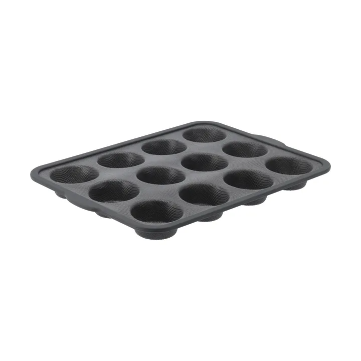 BAKE Silikonform mit verstärktem Rahmen - Muffins, 12 Stück - Nordwik