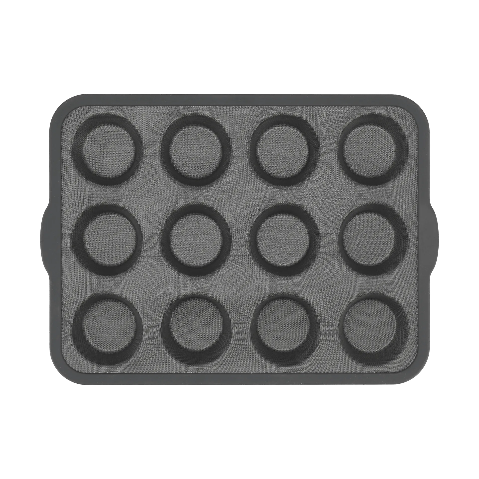 BAKE Silikonform mit verstärktem Rahmen, Muffins, 12 Stück Nordwik