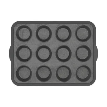 BAKE Silikonform mit verstärktem Rahmen - Muffins, 12 Stück - Nordwik