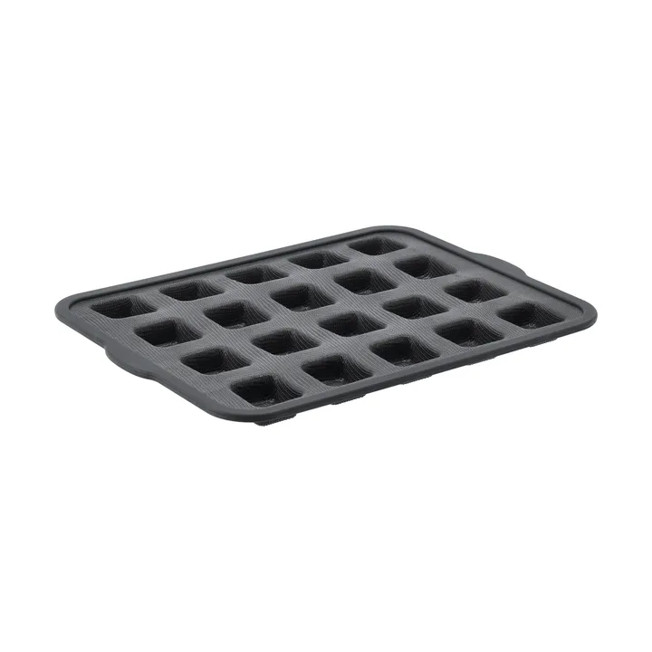 BAKE Silikonform mit verstärktem Rahmen - Quadrat, 20 Stück - Nordwik