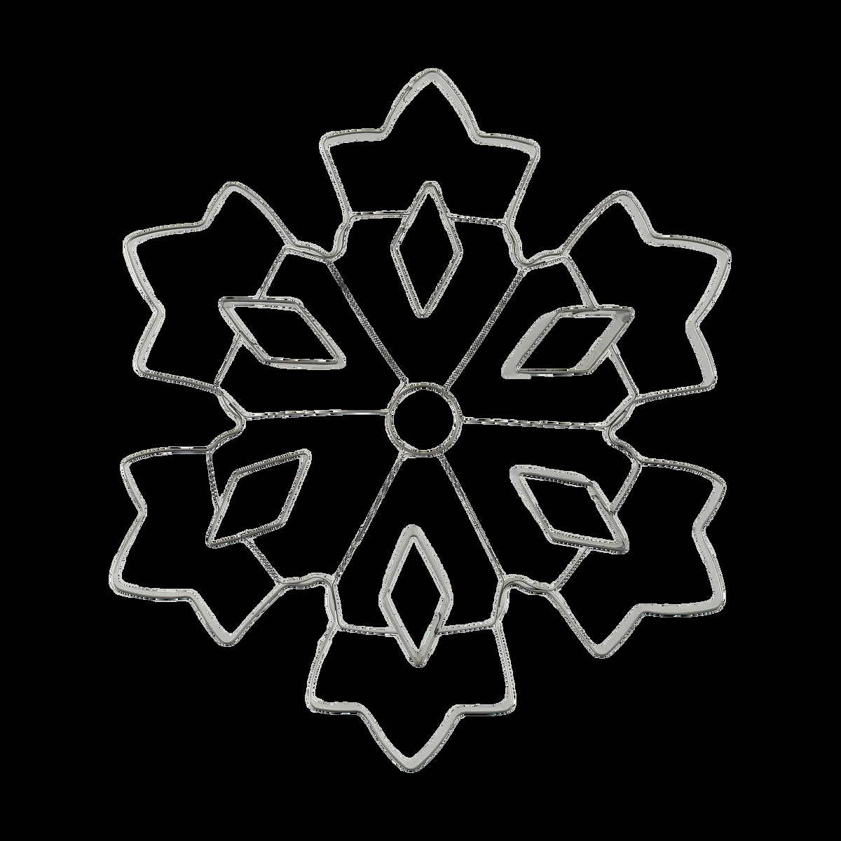 Nordwik Nordwik Ausstechform Schneeflocke Groß