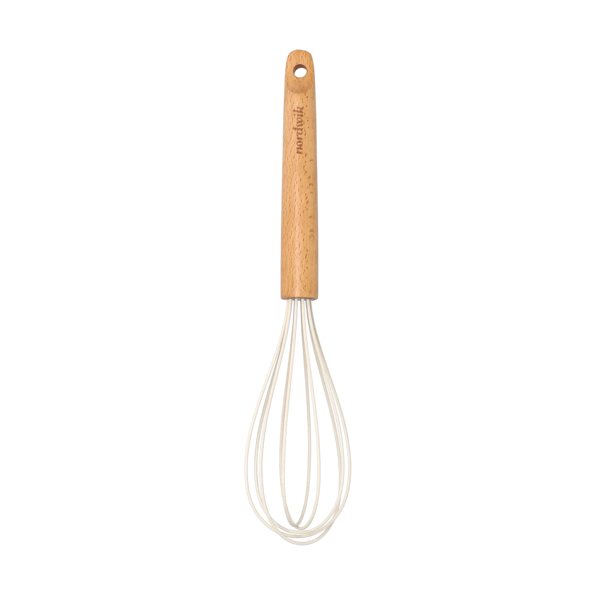 Nordwik Ballonschneebesen 30 cm Buche, Creme Nordwik