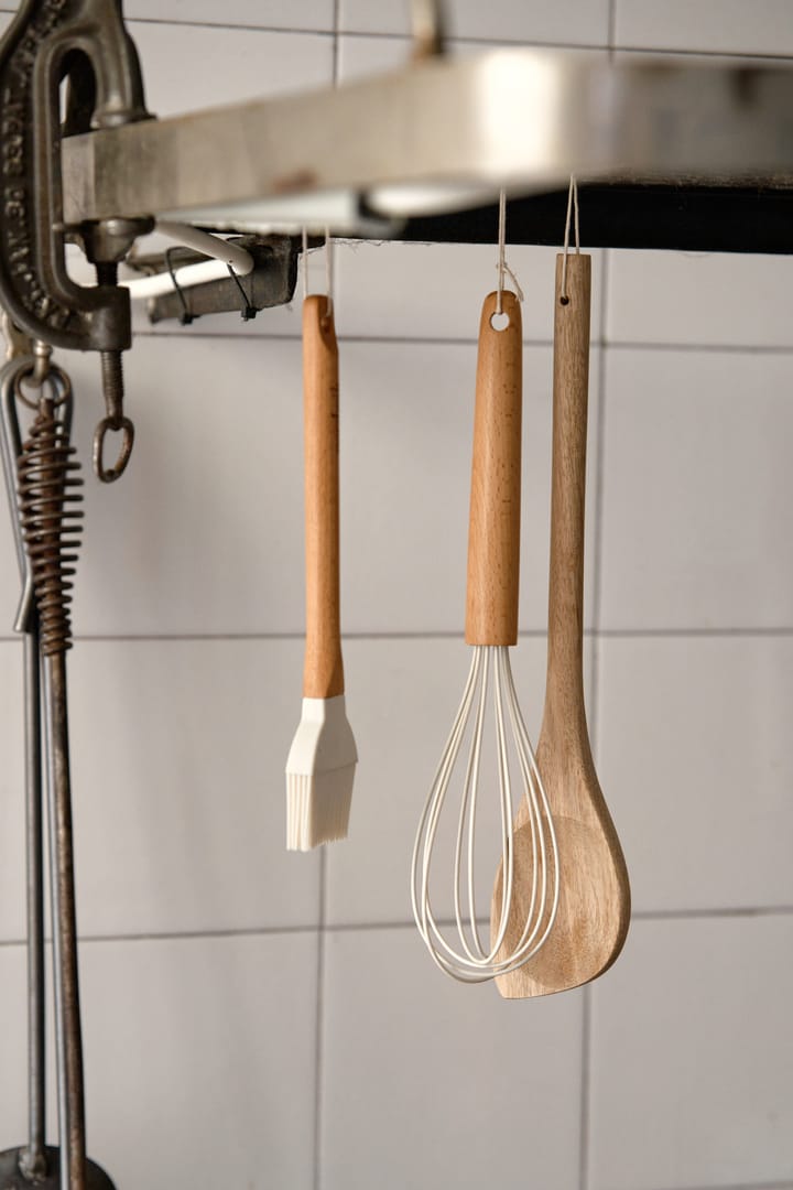 Nordwik Ballonschneebesen 30 cm Buche, Creme Nordwik