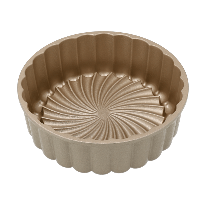 Nordwik Daisy Kuchenform antihaftbeschichtet, Gold Nordwik