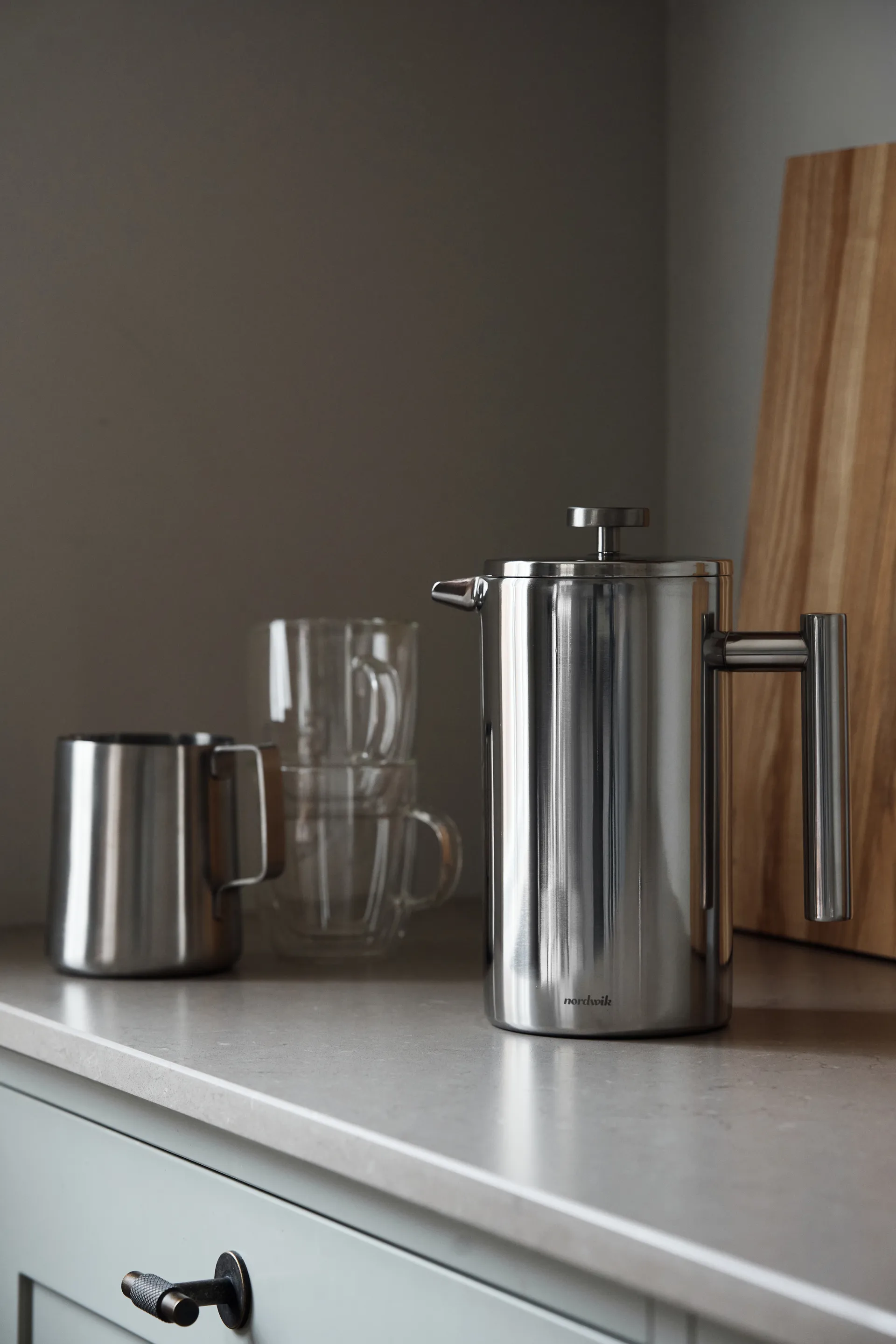 Nordwik French Press doppelwandig 1 l, 8 Tassen Nordwik