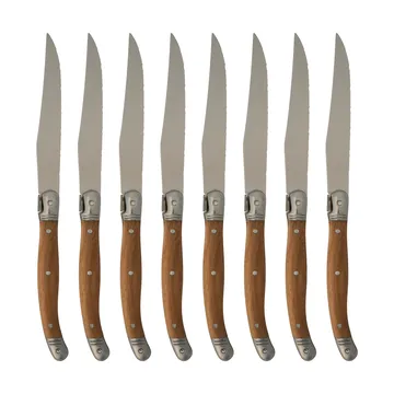 Nordwik Grillmesser 8er-Pack - Edelstahl-holz - Nordwik