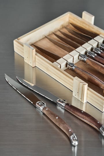 Nordwik Grillmesser 8er-Pack - Edelstahl-holz - Nordwik